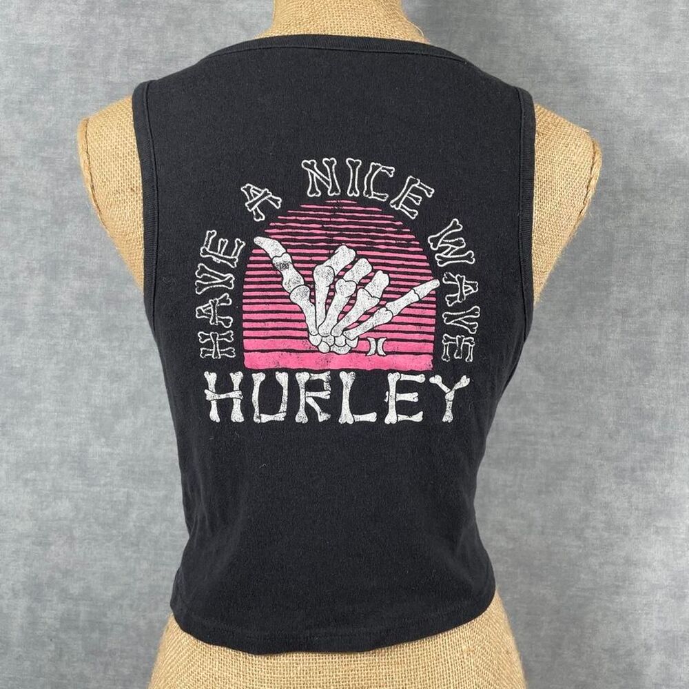 Y2K Hurley 100% cotton tank top